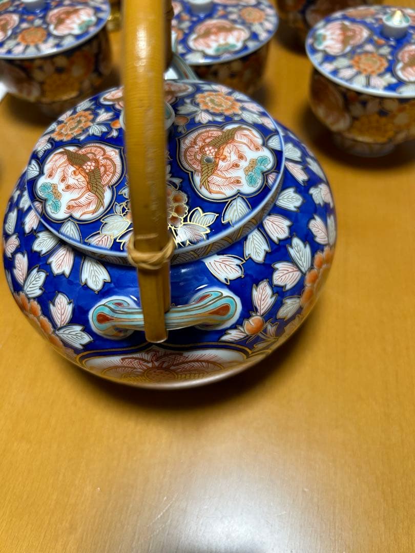 有田焼幸楽窯　陶磁器セット 急須と食器