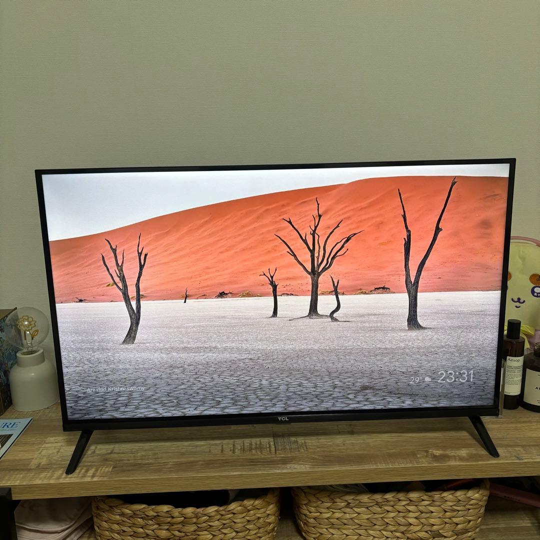 【送料無料】TCL チューナーレステレビ　32S54H