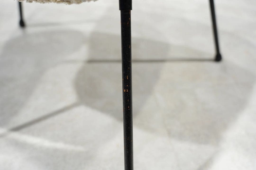 フランス　ビンテージ　アームチェア　60s’ 1人掛け椅子　アイアン