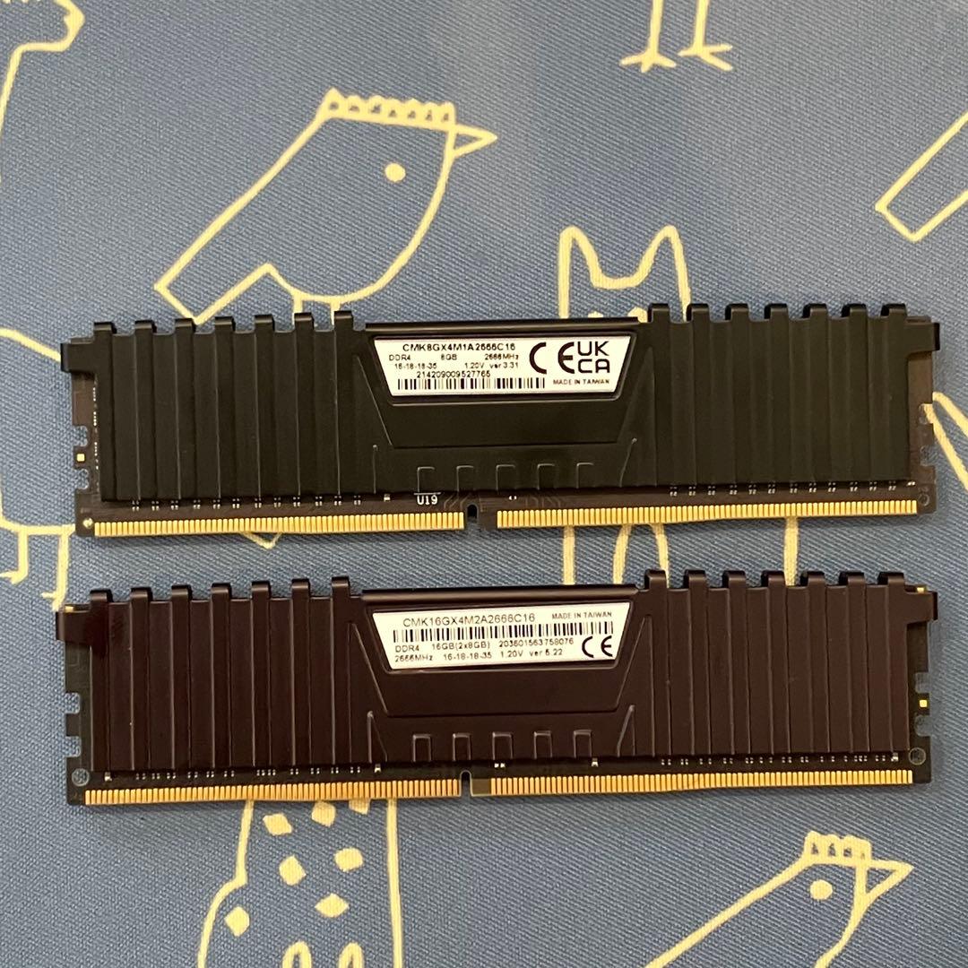 メモリー CORSAIR VENGEANCE LPX DDR4 16GB(8GBx2)