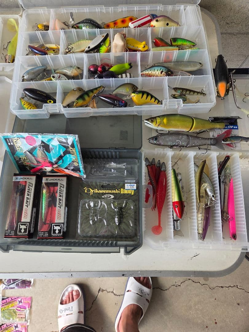 ブラックバス引退ルアーセット シーバスルアー