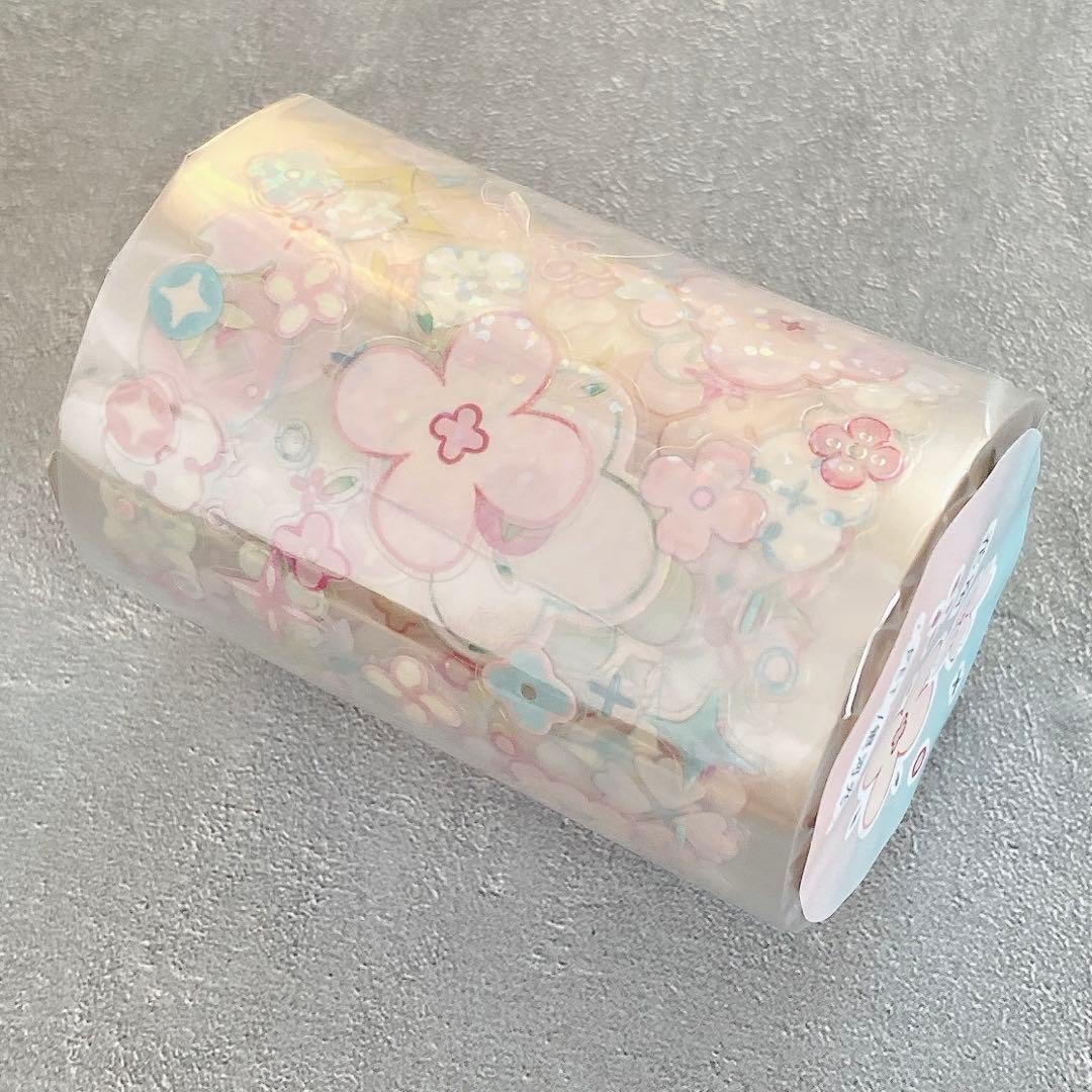 雀斑茶《花帘》海外マスキングテープ　マステ 【2232】