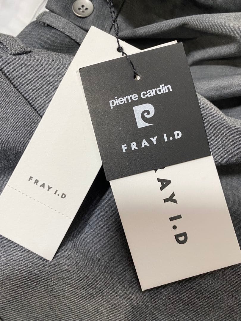 新品 FRAY I.D pierre cardin タックワイドチノパンツ