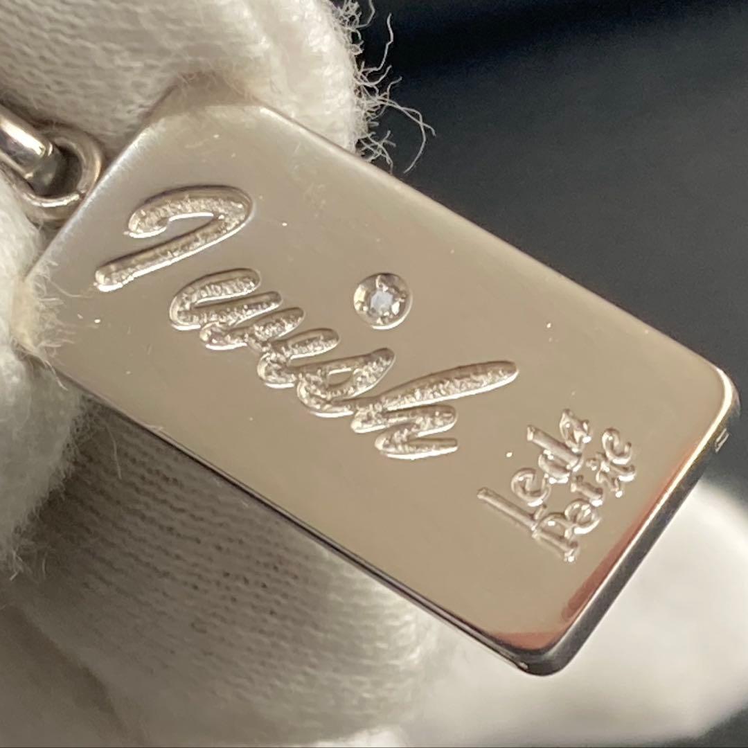 プチシルマのジュエリーコレクションペティートI wishプレートネックレス　レダ