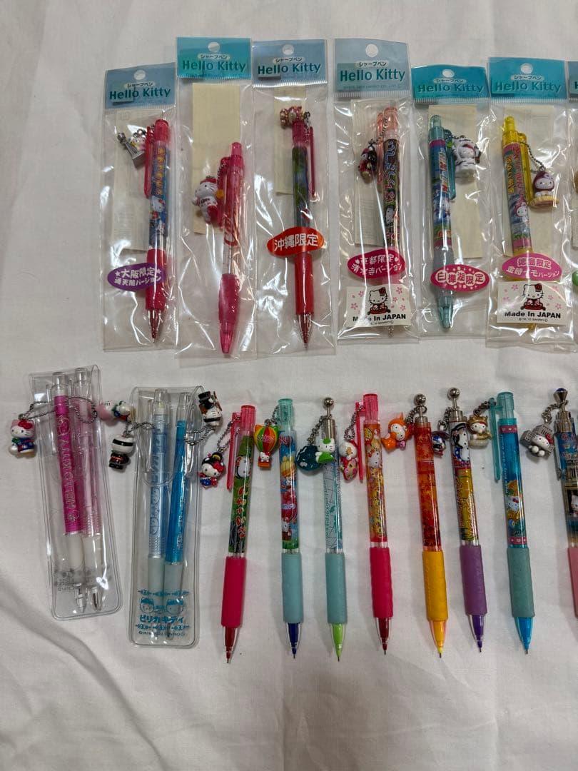 Sanrio ハローキティ　ご当地ボールペン　シャーペン　おまとめ