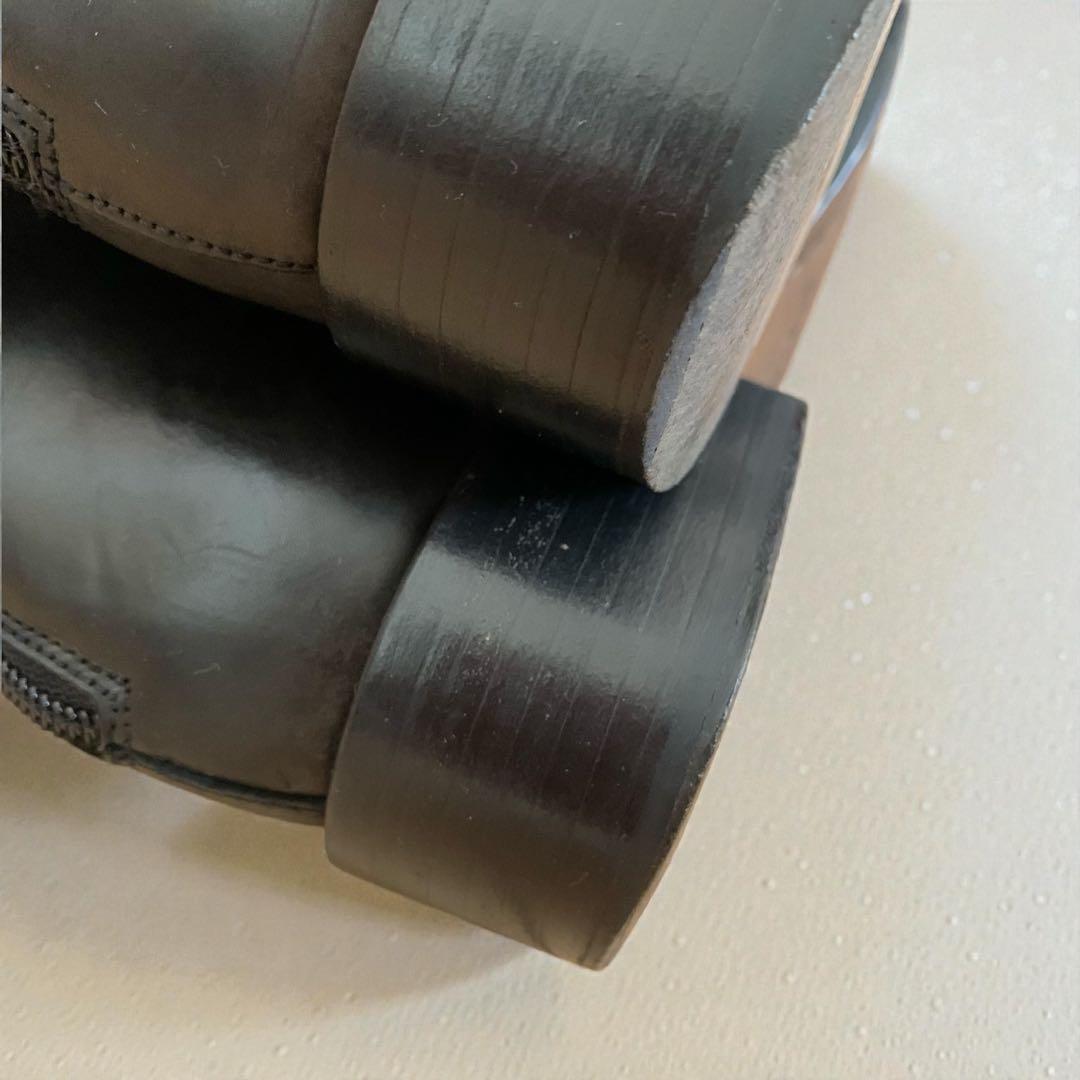 SARTORE サルトル　シングルバッグベルト　ジョッキーブーツ　ブラック