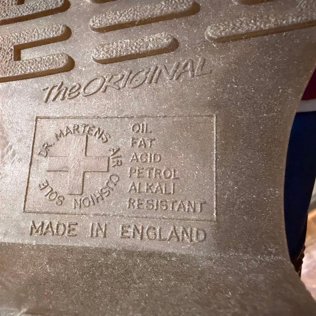 和*様 【美品】Dr.Martens ユニオンジャック　イングランドホワイト社製