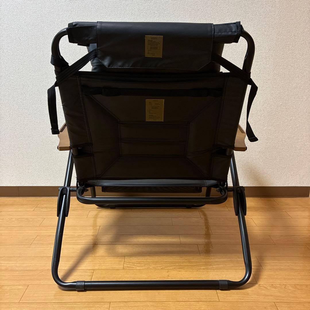 AS2OV(アッソブ)リクライニングローバーチェア マルチクッション付きブラック