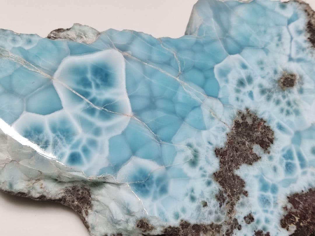 パワーストーン　天然石　原石　ラリマー　重さ338g　No.352