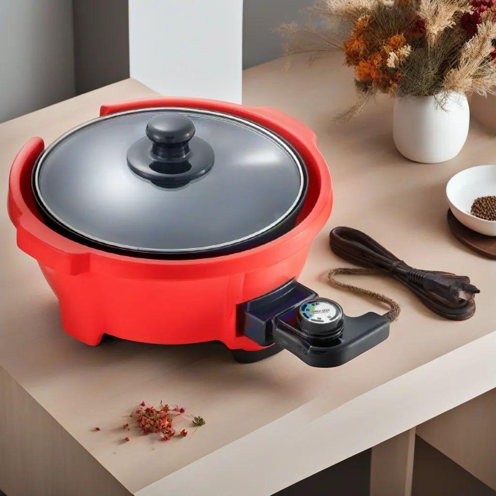 電気グリルパン21cm レッド RR53 グリル鍋