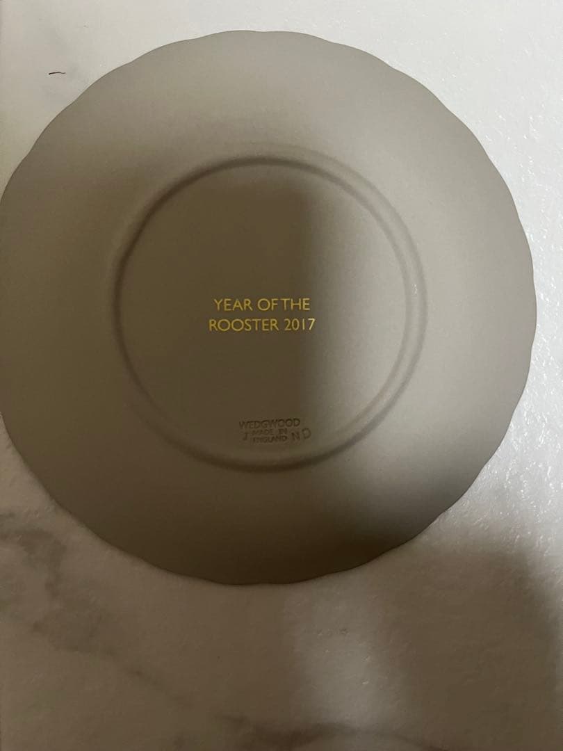 ウェッジウッド イヤープレート　酉年