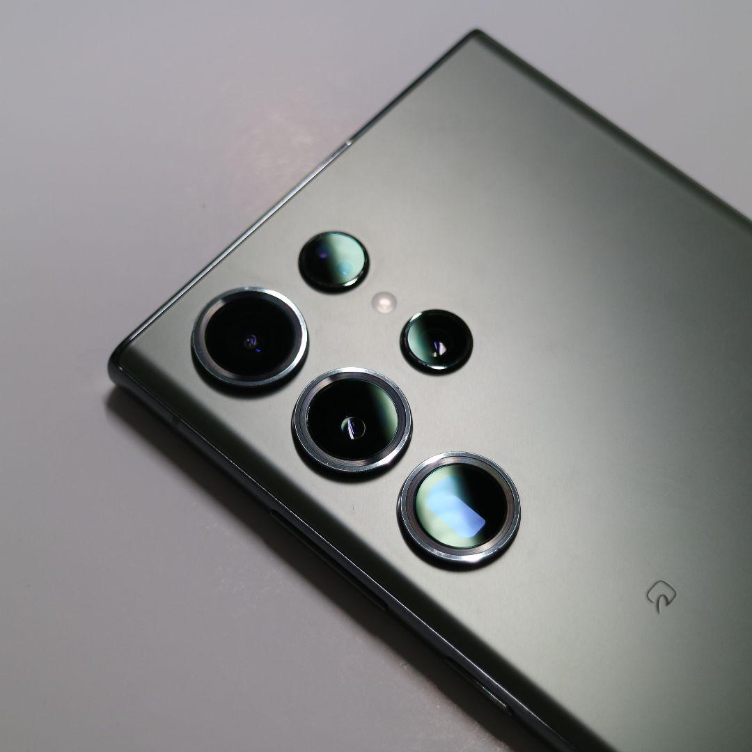 【ペン無し 画面キズ】 Galaxy S23 Ultra グリーン au版