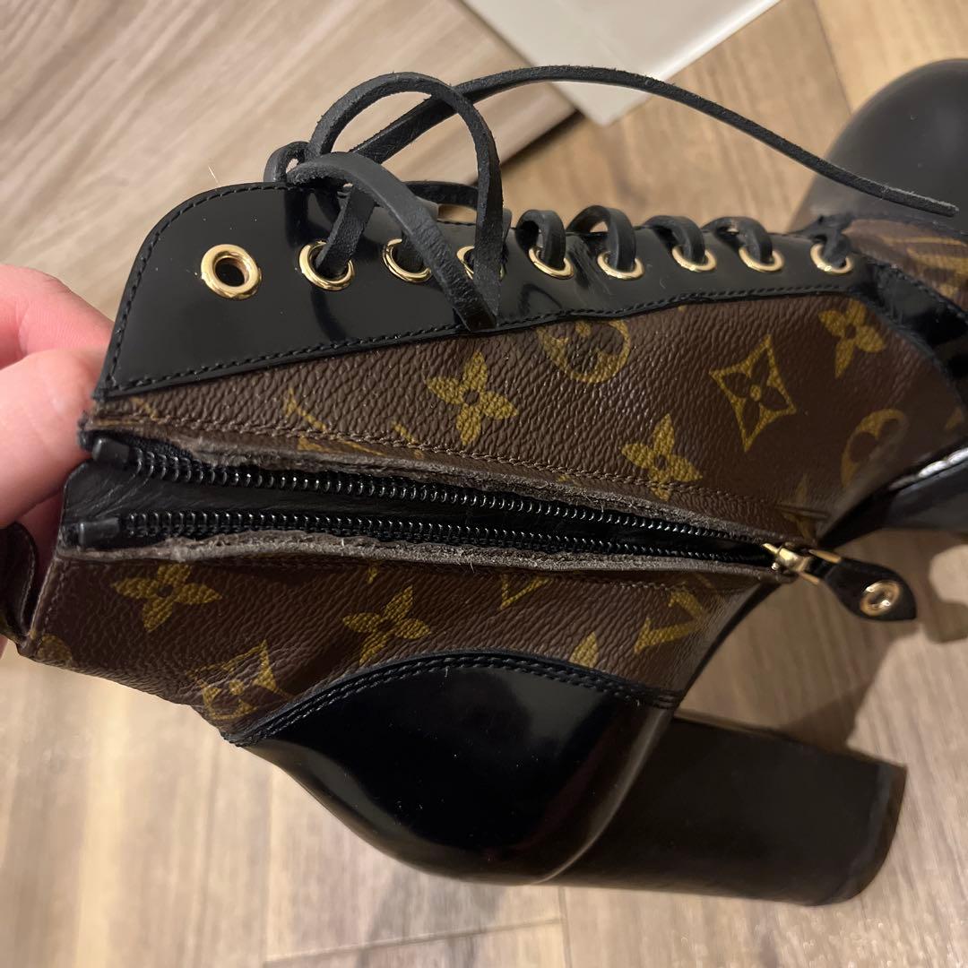 S*引様 美品ルイヴィトン スタートレイル　ブーツ 37