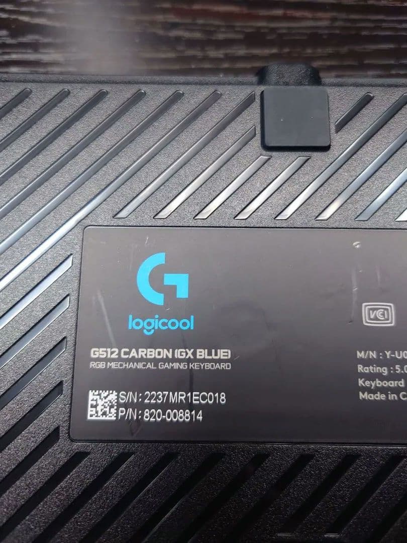 ロジクールキーボード　G512