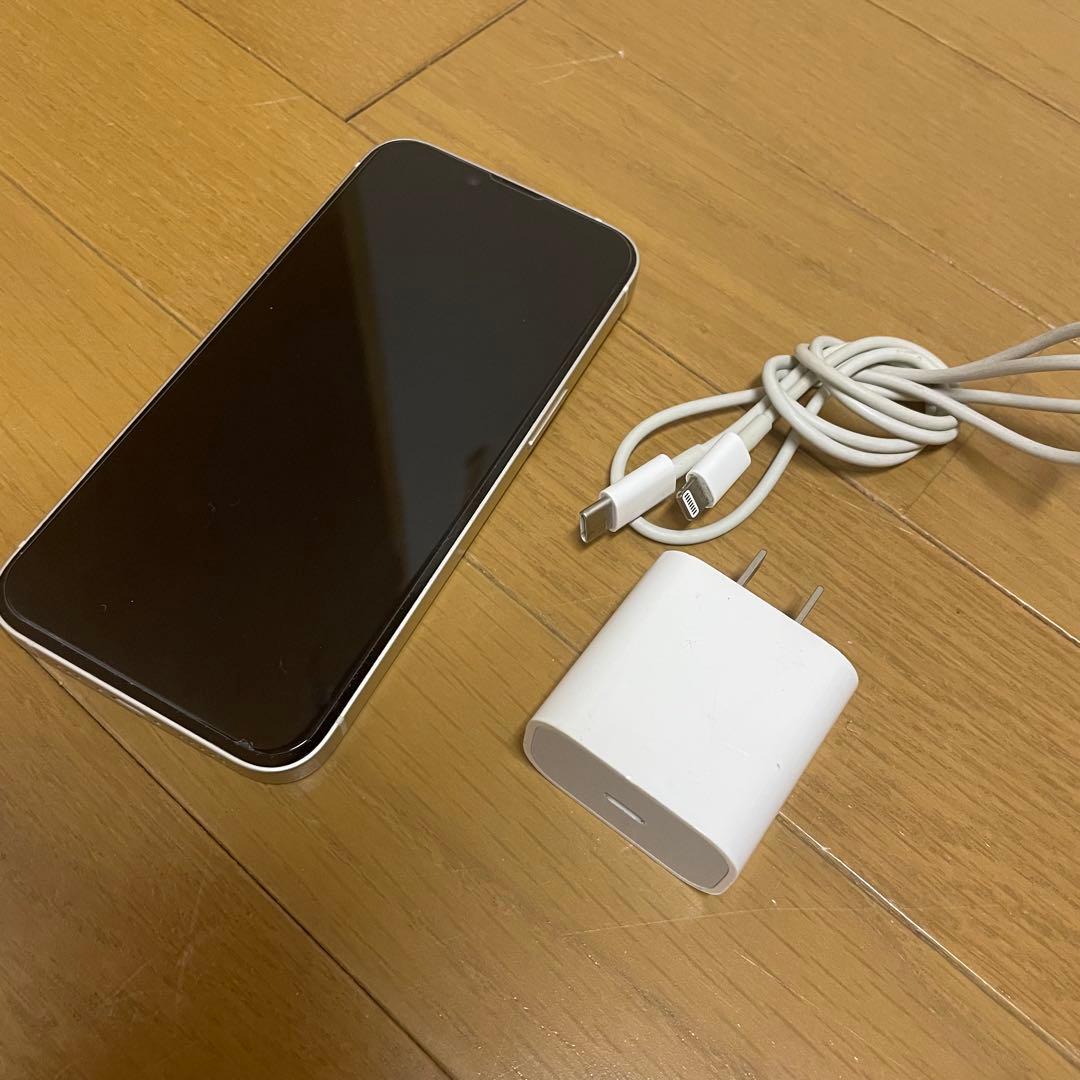 iPhone14 本体 256 SIMフリー ホワイト 美品 【値引き不可】