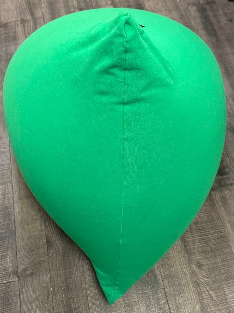 yoitobo ビーズクッション 緑　新品カバー付