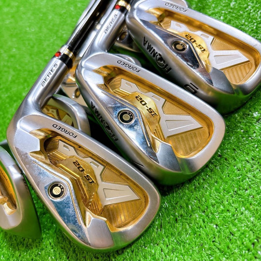 高級 HONMA BERER IS-02 メンズ　ゴルフ 7本　セット 匠ラベル