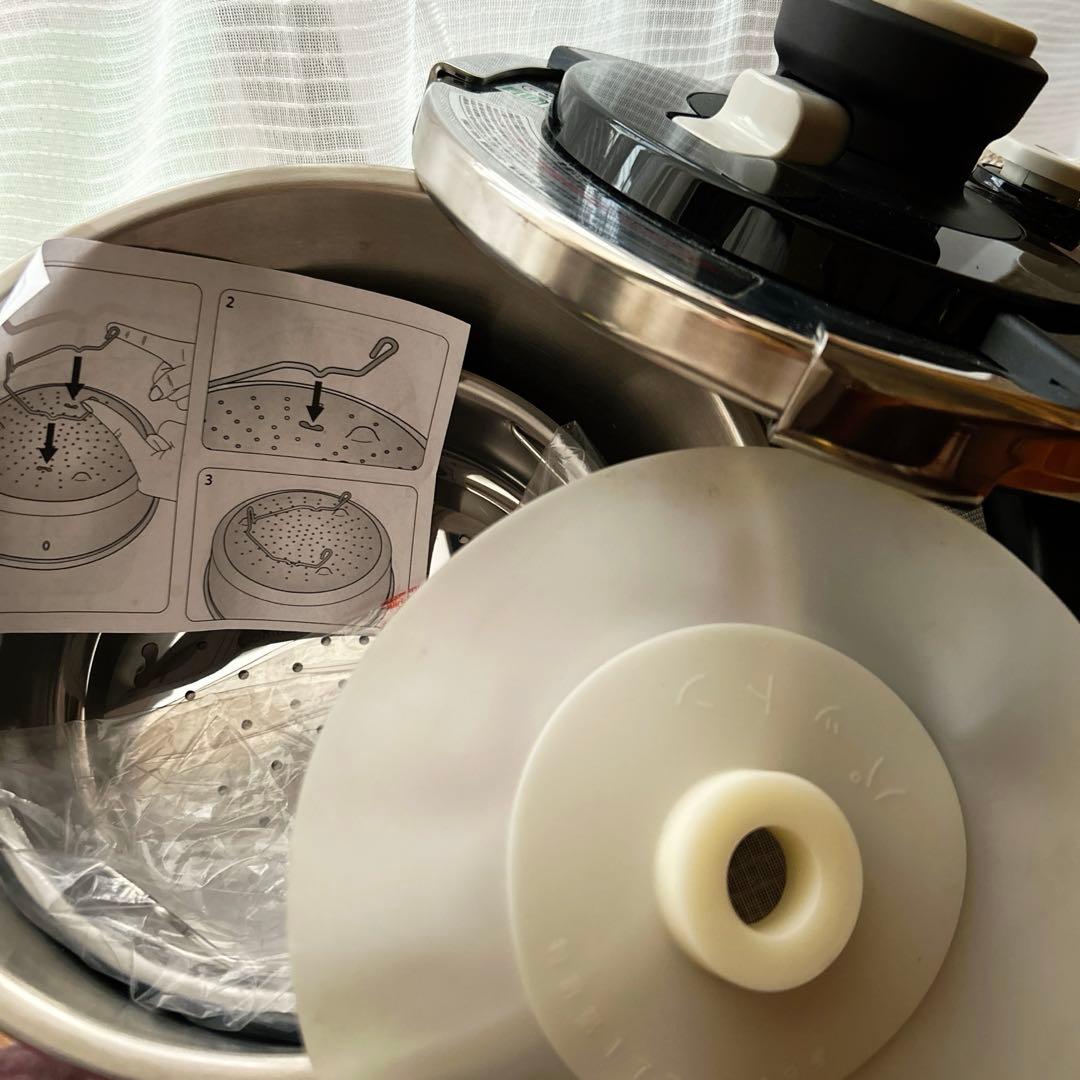 ティファール 圧力鍋　クリプソクレール3L