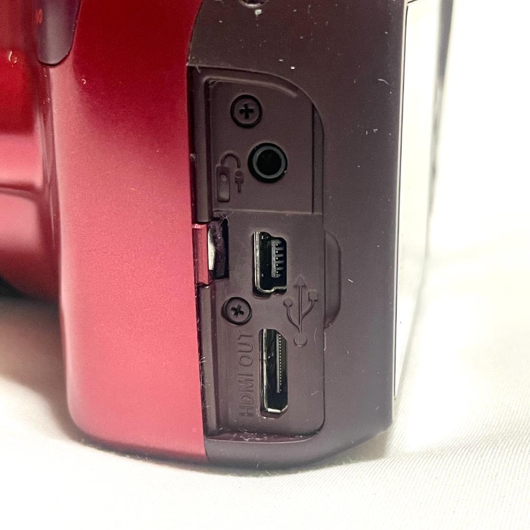 映える赤❣️ Canon EOS Kiss X50 IS II レンズ 初心者◎