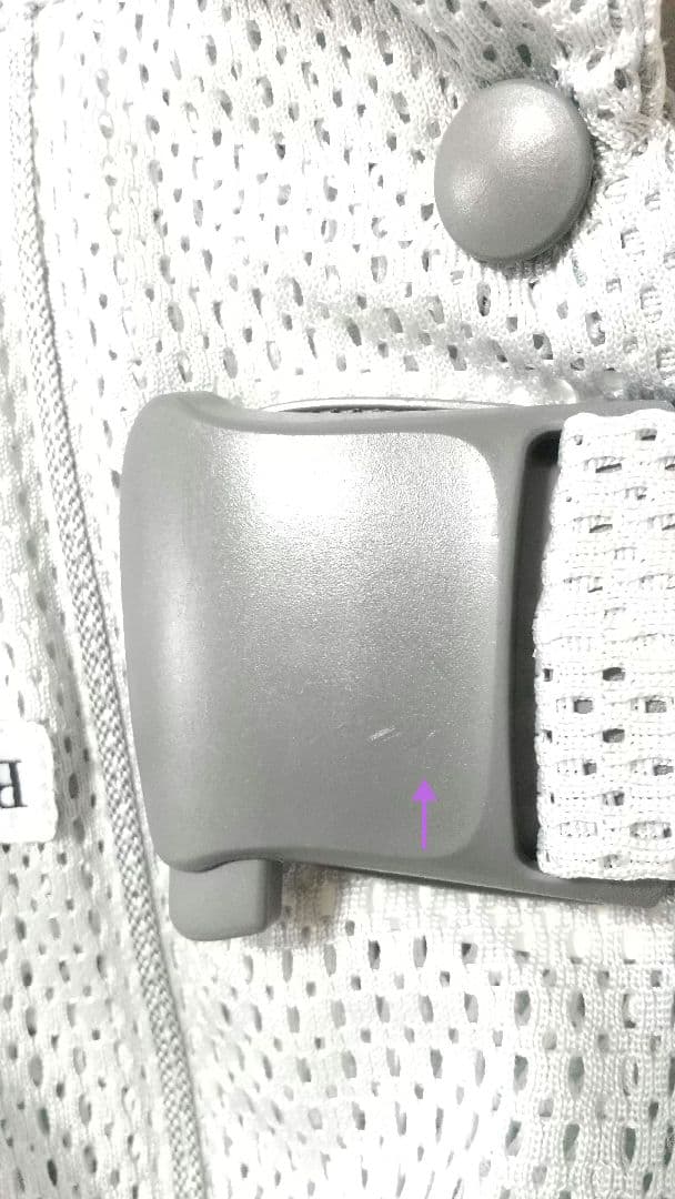 【美品】ベビービョルン ワンカイエアー メッシュ 抱っこ紐 シルバー