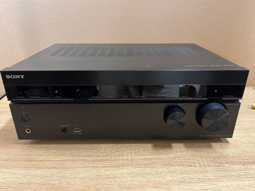SONY ソニー　STR-DH770 リモコン付き