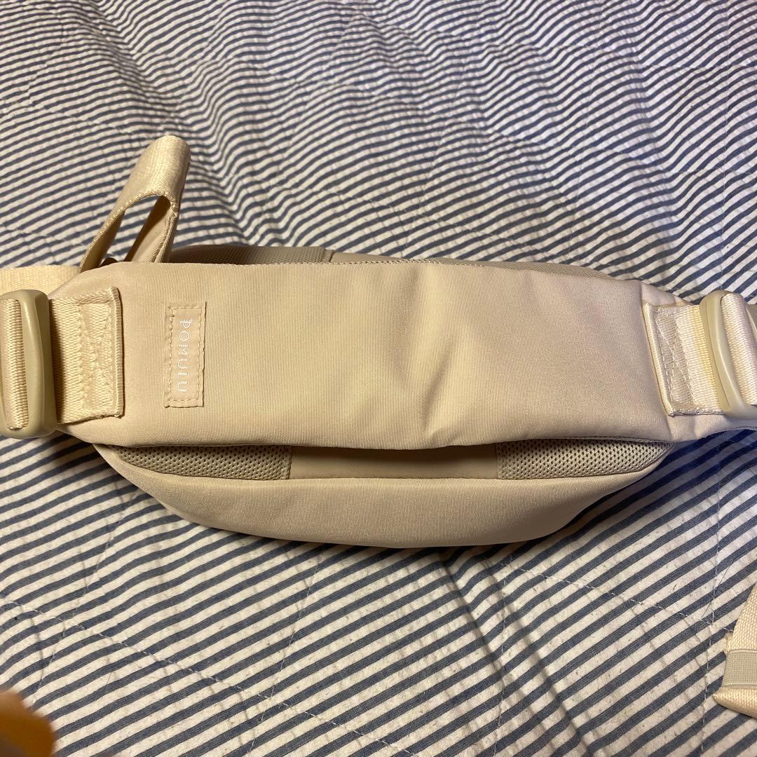 POMULU ショルダーバッグ・ヒップシート ナチュラルアイボリー