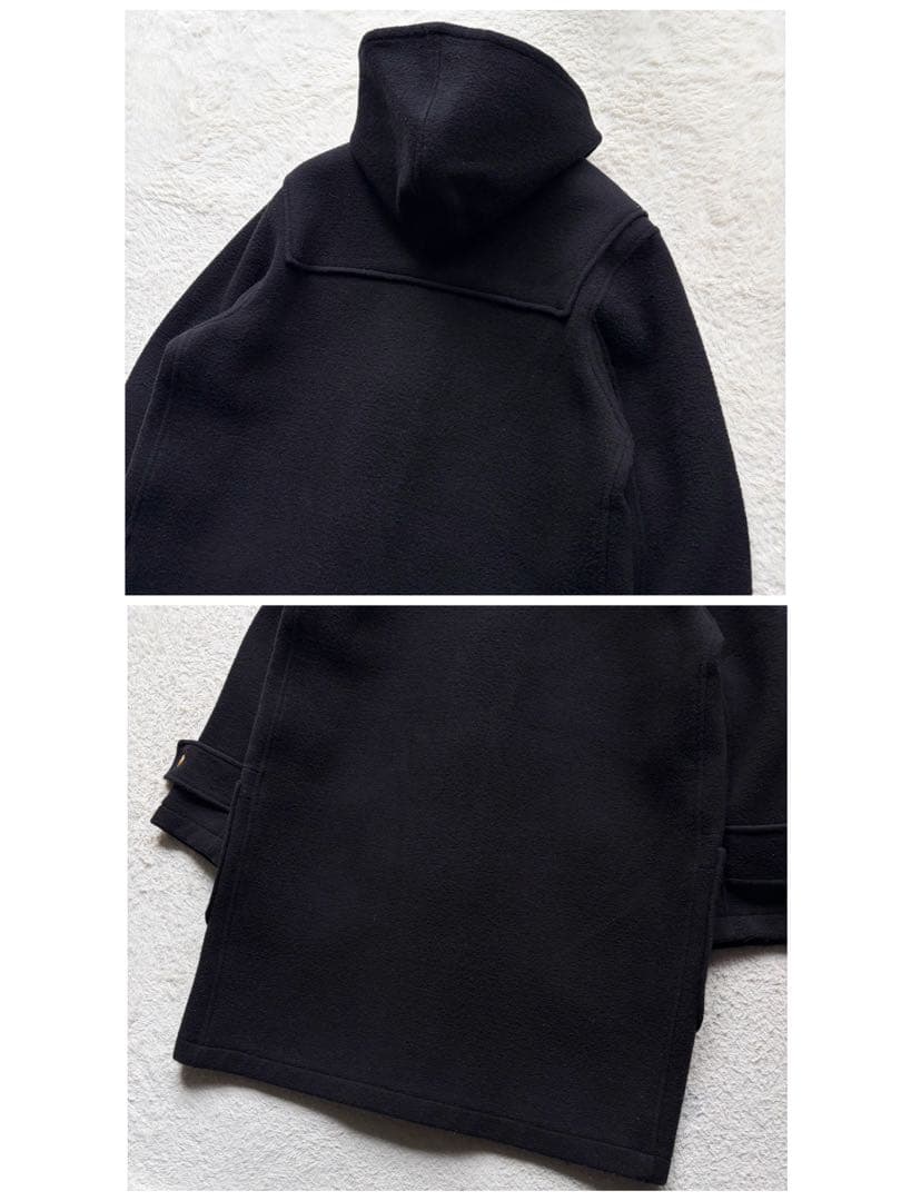 【90s 美品】ポロバイラルフローレン ダッフルコート ウール ブラック M