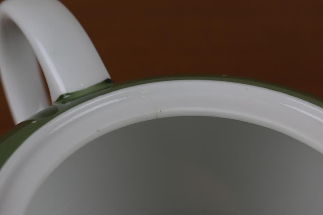 お値下げ　スージークーパー　レイズドスポット　ポット　ドット　緑　ヴィンテージ