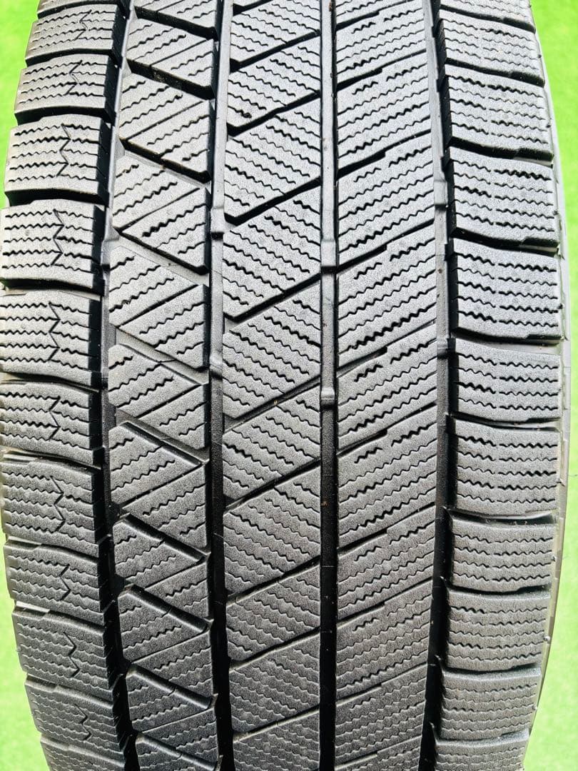 超美品ブリヂストン バルミナ アルミホイール 17インチ ブリザック タイヤ付き