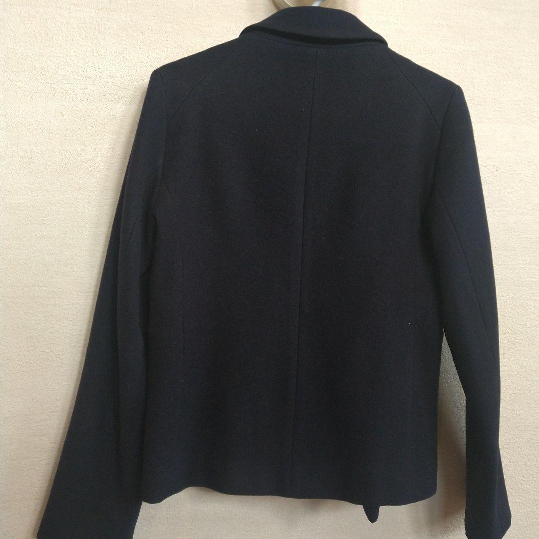 イタリア製 MARNI マルニ ハーフコート ピーコート ウール ネイビー