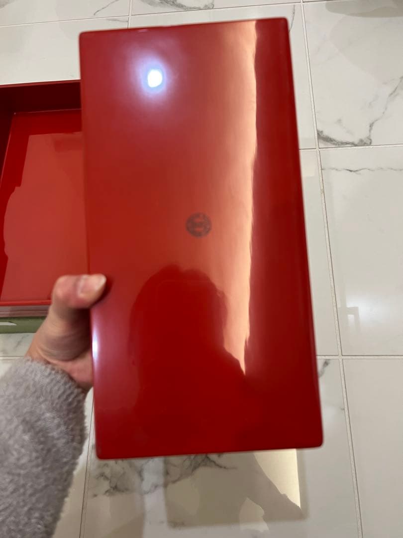 琉球漆器　硯箱