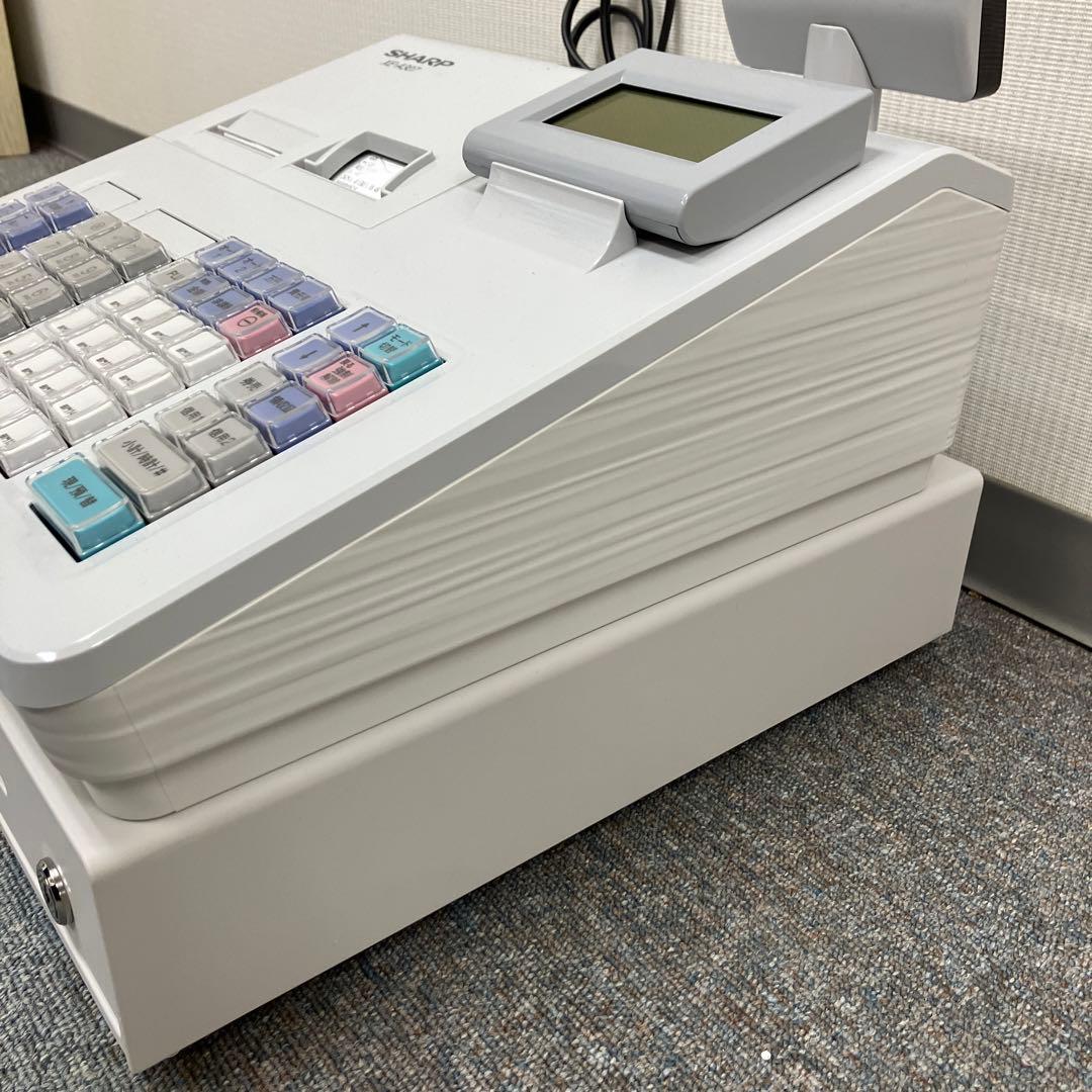 美品　SHARP シャープ　電子レジスタ XE-A307-W 16部門タイプ