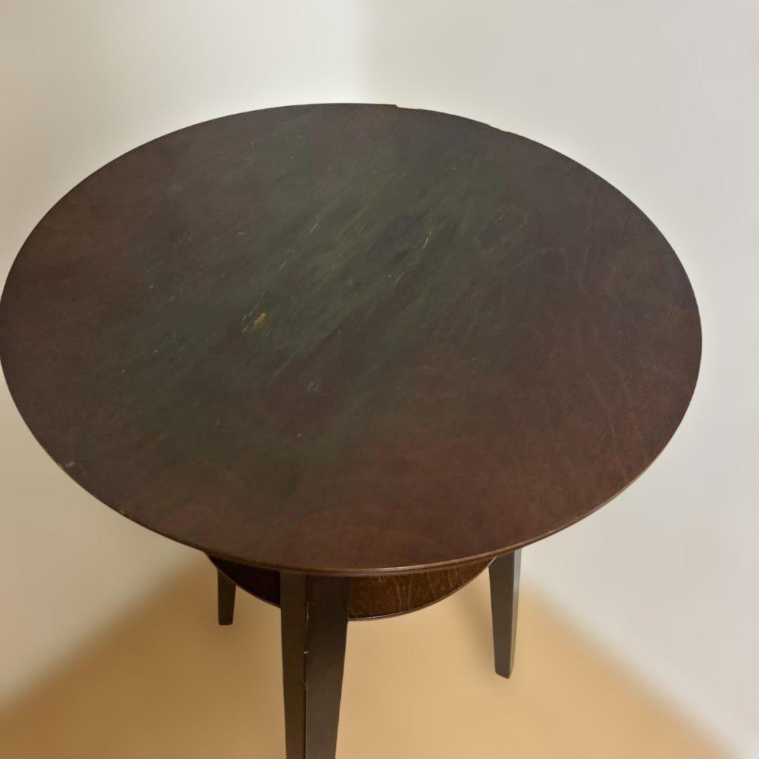 希少✨ACTUS アクタス サイドテーブル 丸テーブル 曲木 花台