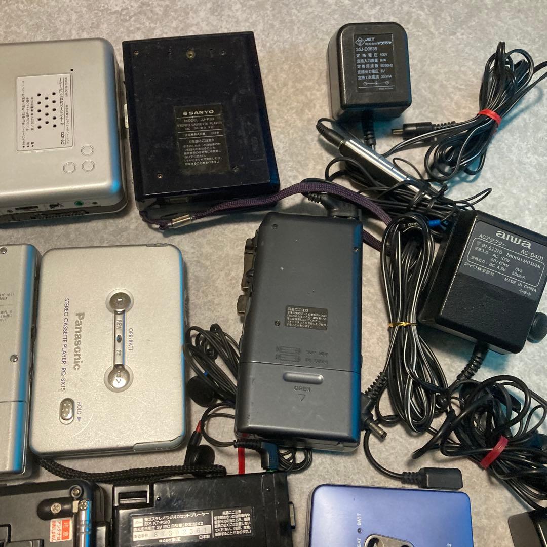 カセットプレーヤーセット　ジャンク