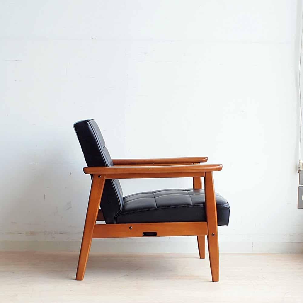 カリモク60 Kチェア 1シーター スタンダードブラック ZR24289