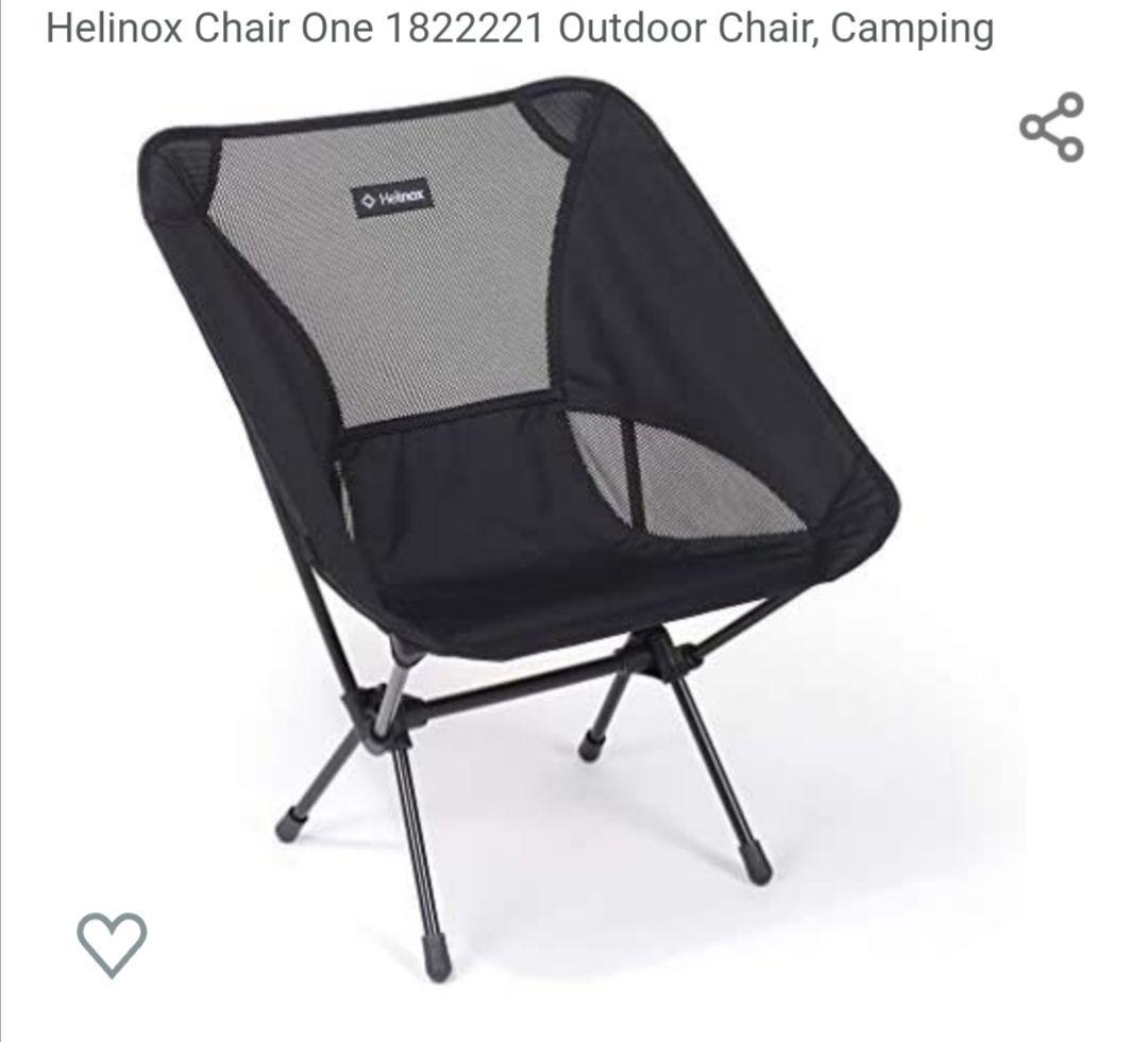 Helinox 　4 チェア　+　1テーブル