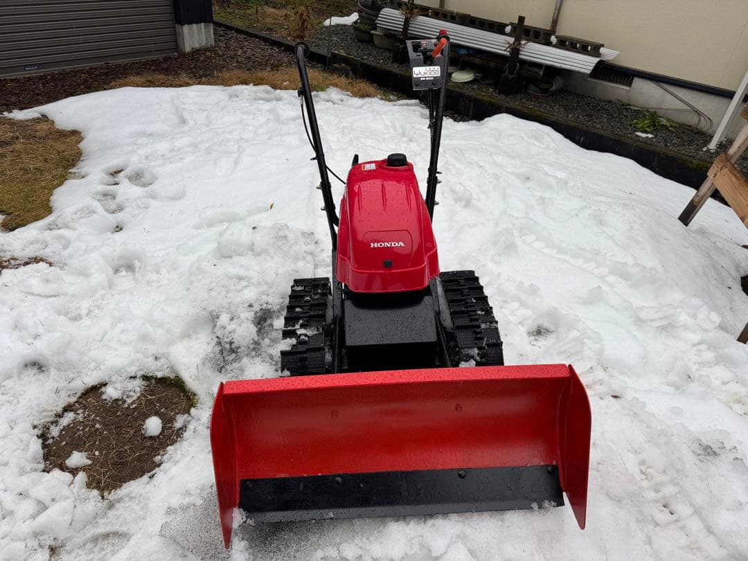 Honda ユキオス SB800 エンジン式　ブレード除雪機　ボディカバー付き