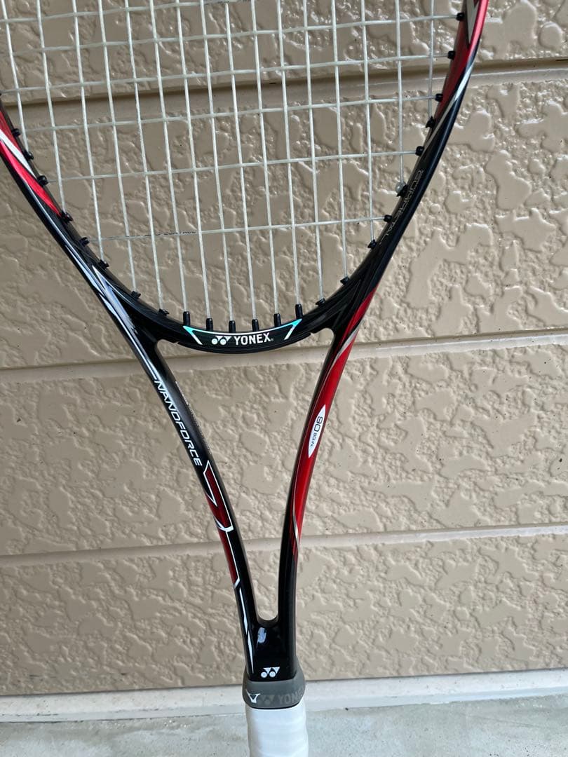 美品 YONEX NANOFORCE 7S 軟式テニスラケット 90SQ.IN
