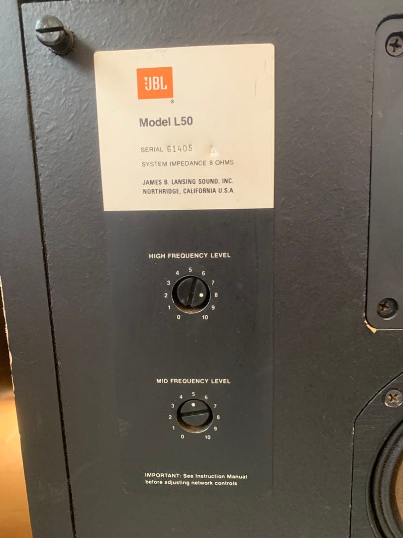jbl l50 ジャンク　部品取り