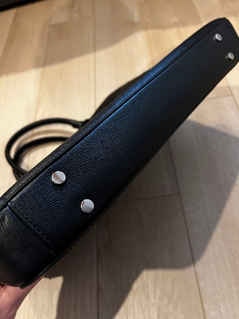 「美品／A4可／本革／フランス老舗」LeTanneur ル・タナーブリーフケース