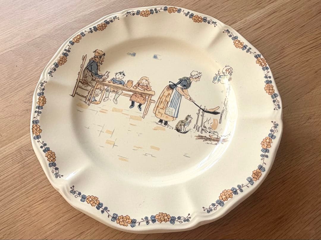 おまとめページ サルグミンヌ 花リムプレート ２枚 アンファンリシャール