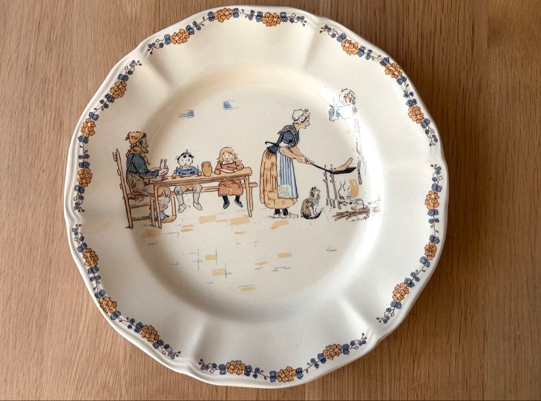 おまとめページ サルグミンヌ 花リムプレート ２枚 アンファンリシャール