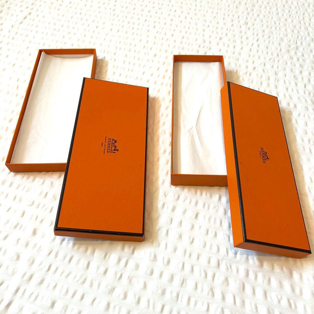 【新品同様多数】極上美品　エルメス25点ボックス空箱カレ90財布ツイリー化粧品用