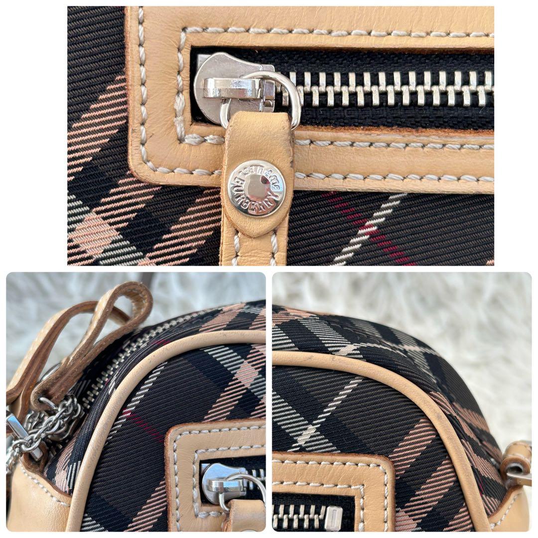 ✨美品✨ バーバリーブルーレーベル ショルダーバッグ カメラバッグ チェック