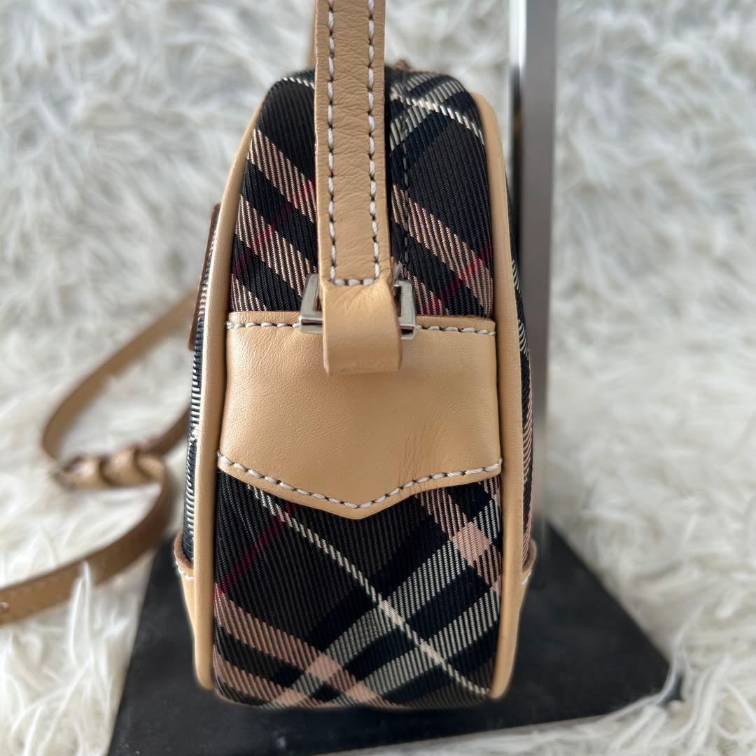 ✨美品✨ バーバリーブルーレーベル ショルダーバッグ カメラバッグ チェック