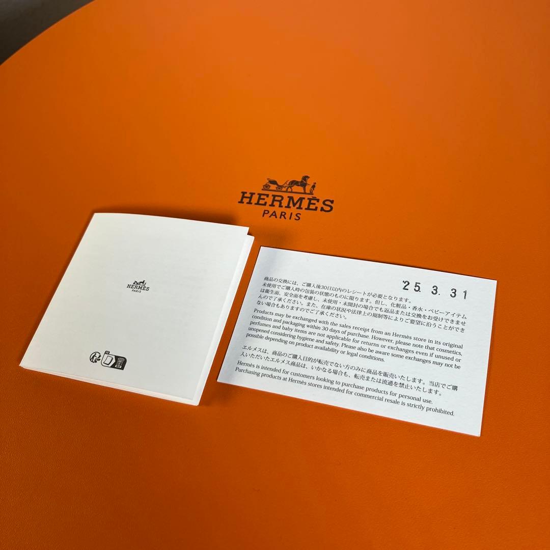 【新品未使用】HERMES フェルトハット 黒