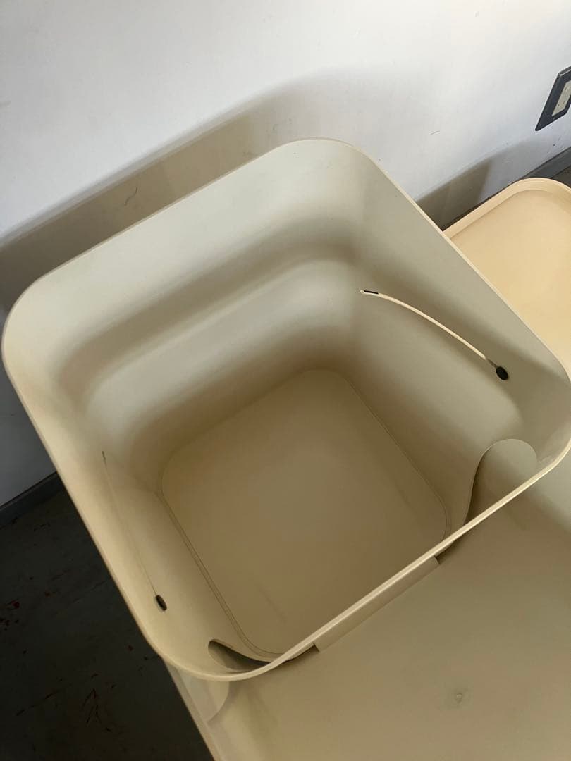 カルテル　コンポニビリ　スクエアエレメントランドリー　ダストボックス　2段