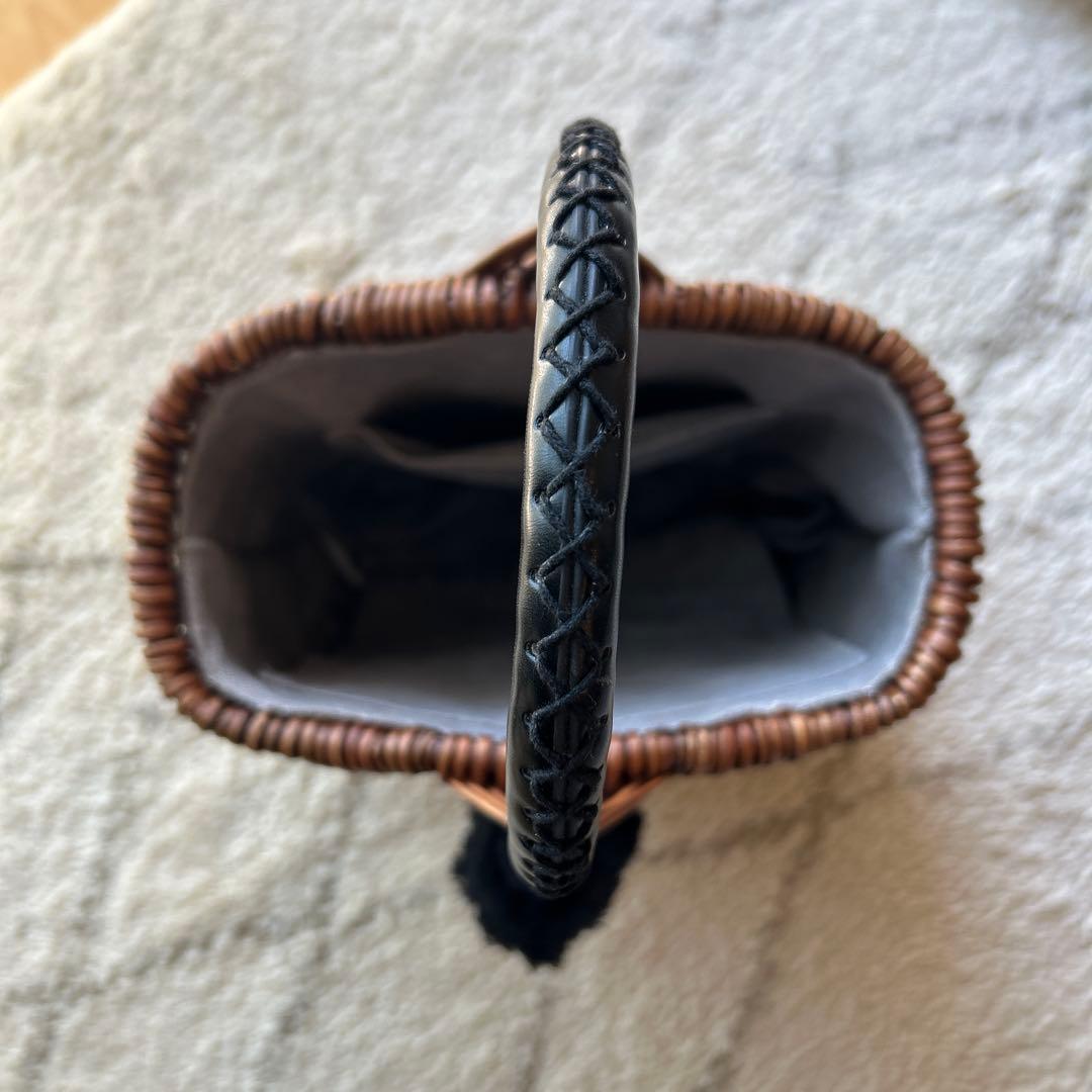 ＊【美品】Pale Jute weekend basket ＊