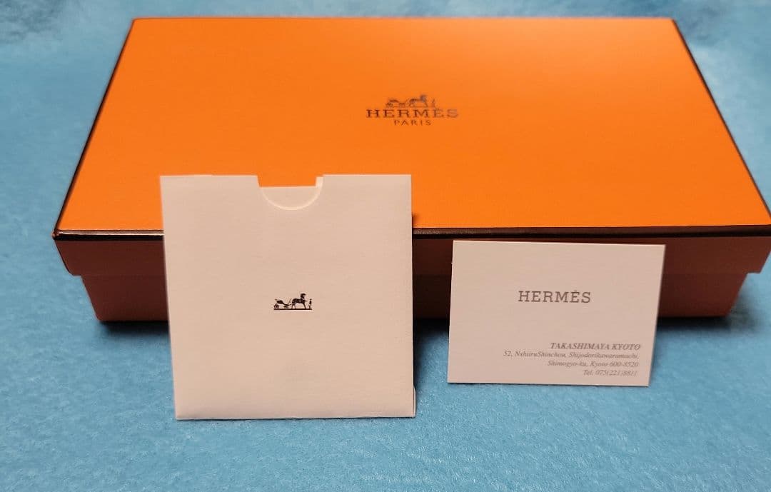 HERMES 【新品未使用】バッファローホーン　ヘアアクセサリー　かんざし