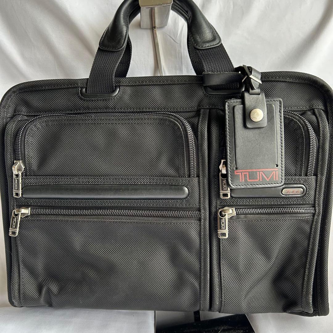 【美品】TUMI トゥミ 2way ビジネスバッグ ブリーフケース ブラック